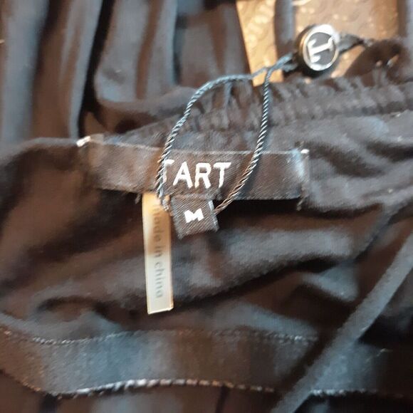 NWT Tart Dress Size M Beaded Neckline Above Knee Spaghetti Straps Bloused Waist - Picture 12 of 12